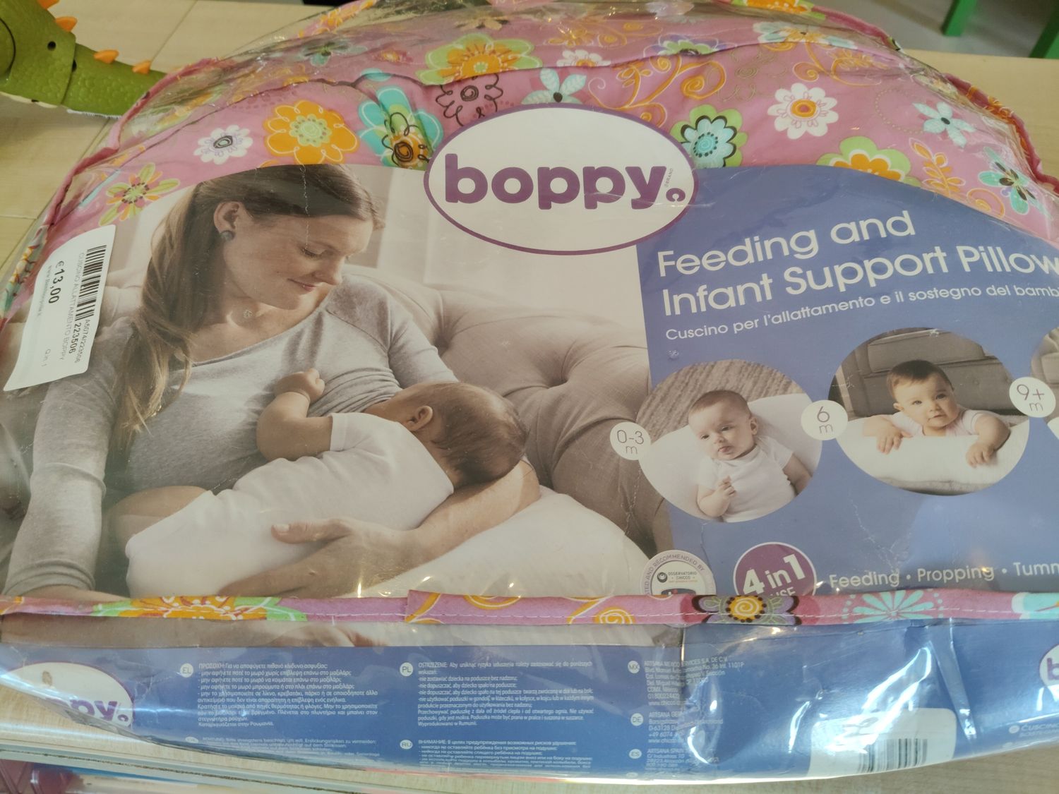 Cuscino allattamento Boppy
