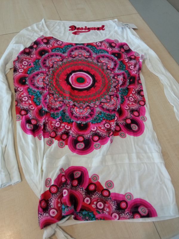 Maglietta lunga donna tg L Desigual
