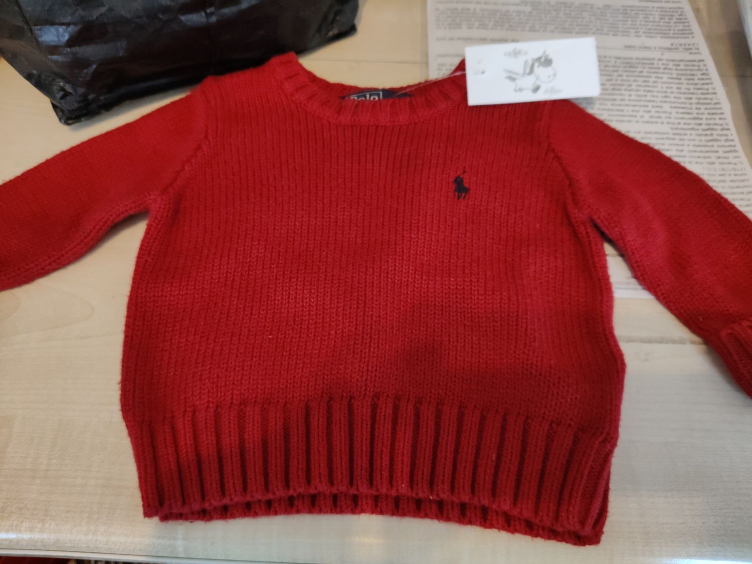 Maglione bimbo 9 mesi Ralph Lauren