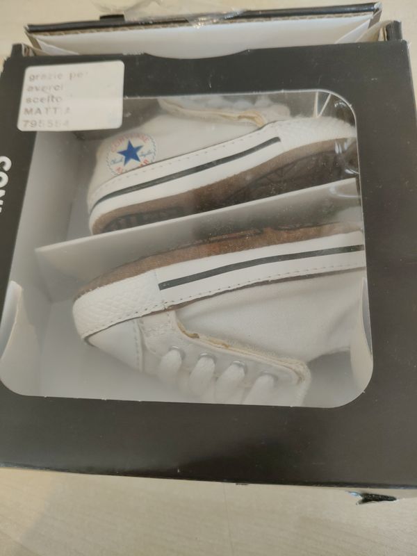 Scarpe bimba n.17 Converse