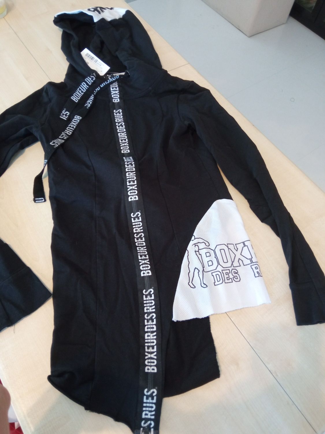 Felpa ragazza tg XS Boxeurs des rues