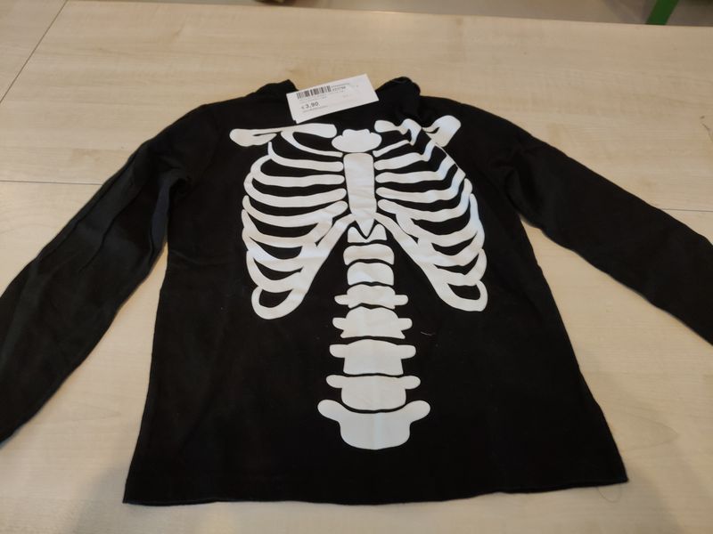 Maglietta bimbo 110/116 cm Halloween H&M Maglietta bimbo 110/116 cm Halloween H&M