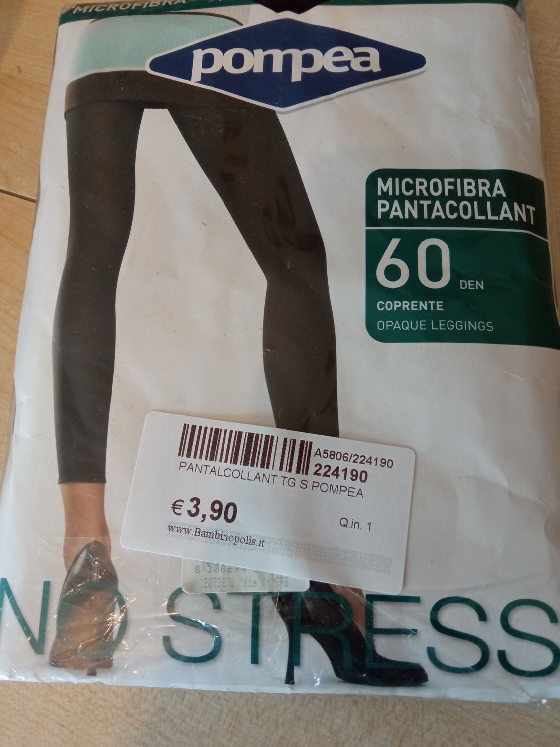 Pantacollant tg S Pompea