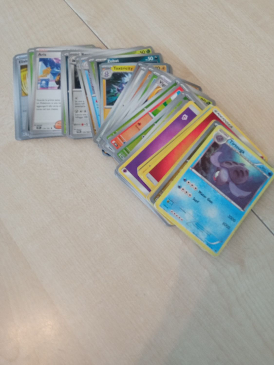 Carte Pokemon 73 pezzi circa
