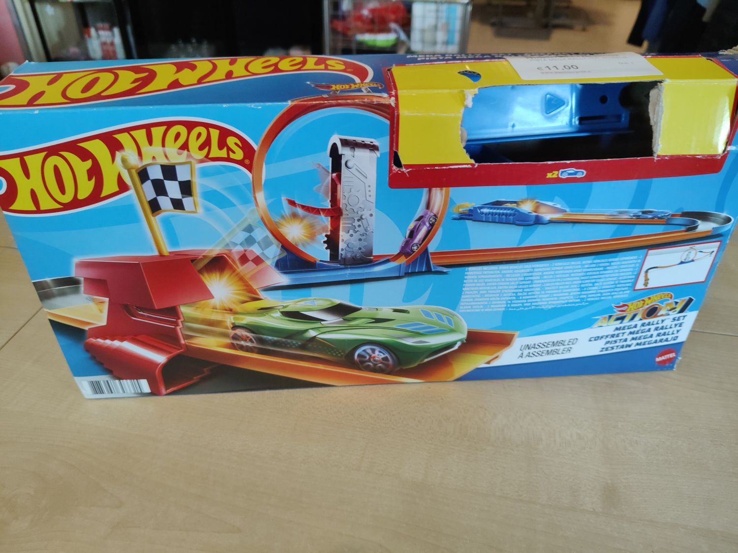 Pista mega rally Hotwheels