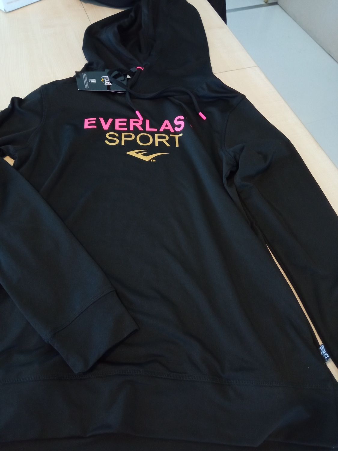 Felpa donna tg L Everlast nuova