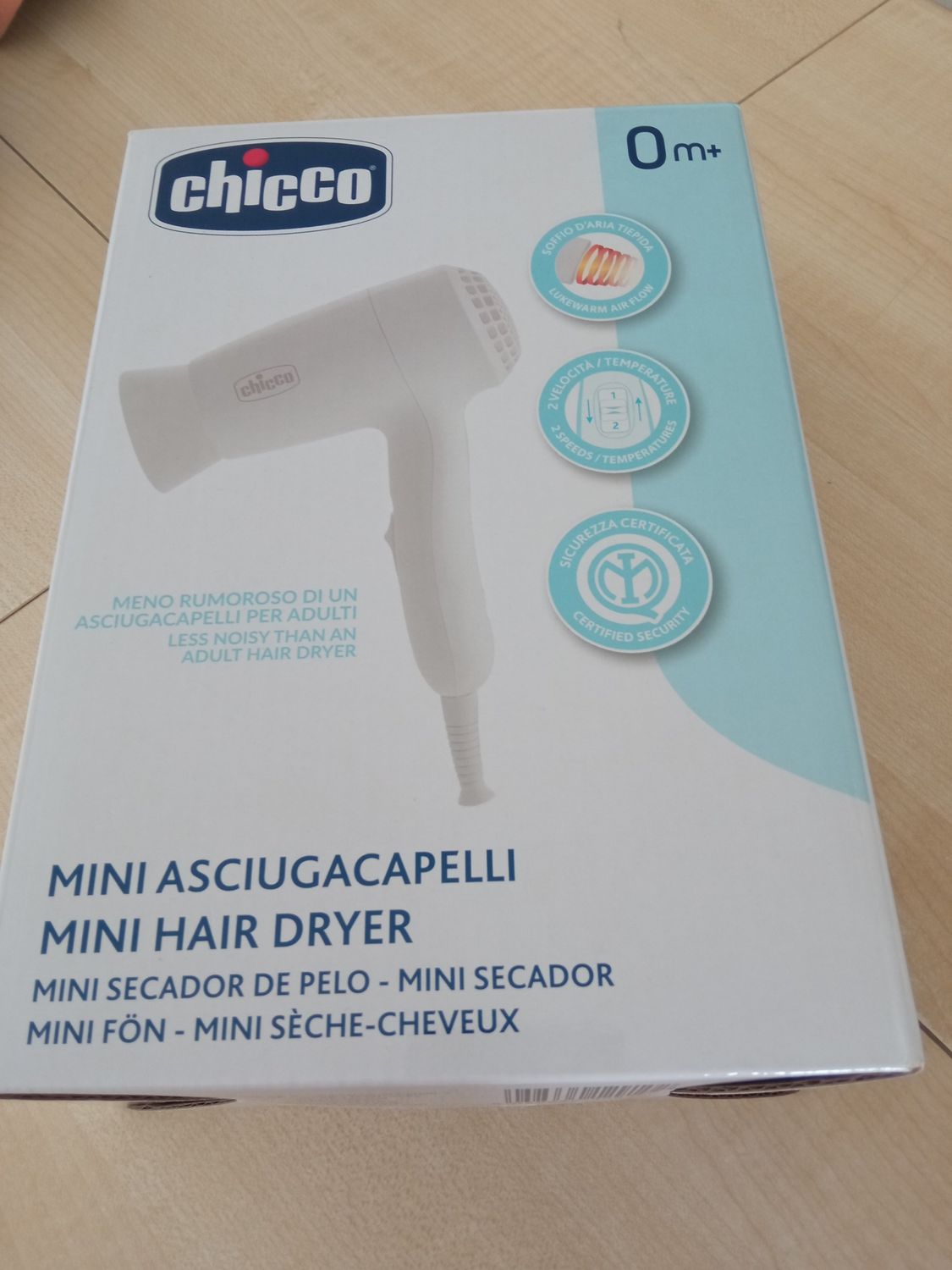Mini asciugacapelli Chicco