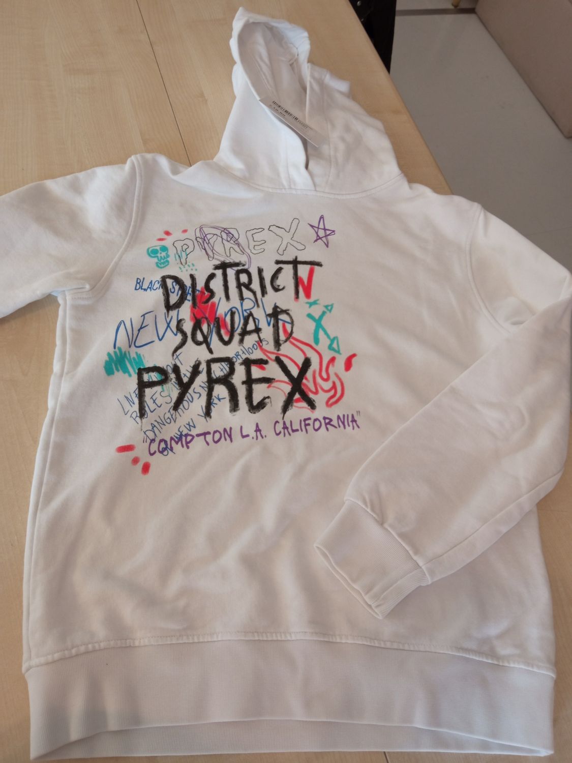 Felpa ragazza tg XXL Pyrex