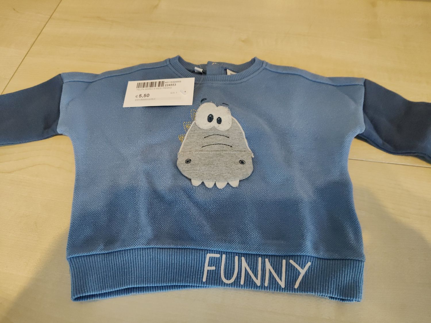 Felpa bimbo 9 mes Primigi