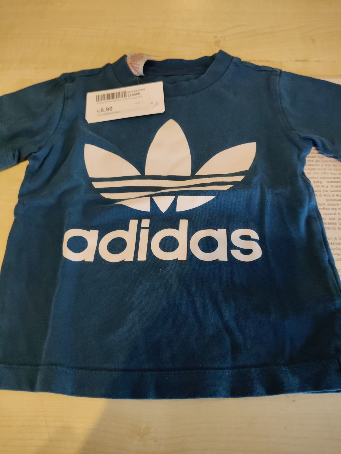 Maglietta bimbo 2 anni Adidas