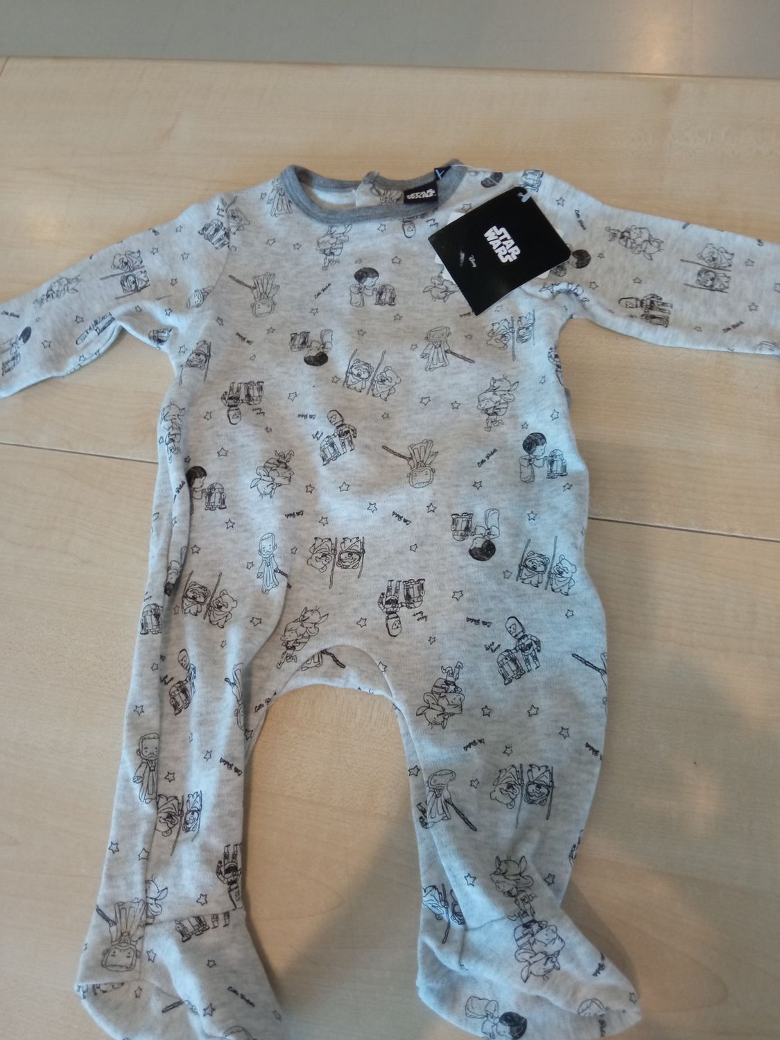 Tutina bimbo 3 mesi Star Wars nuova
