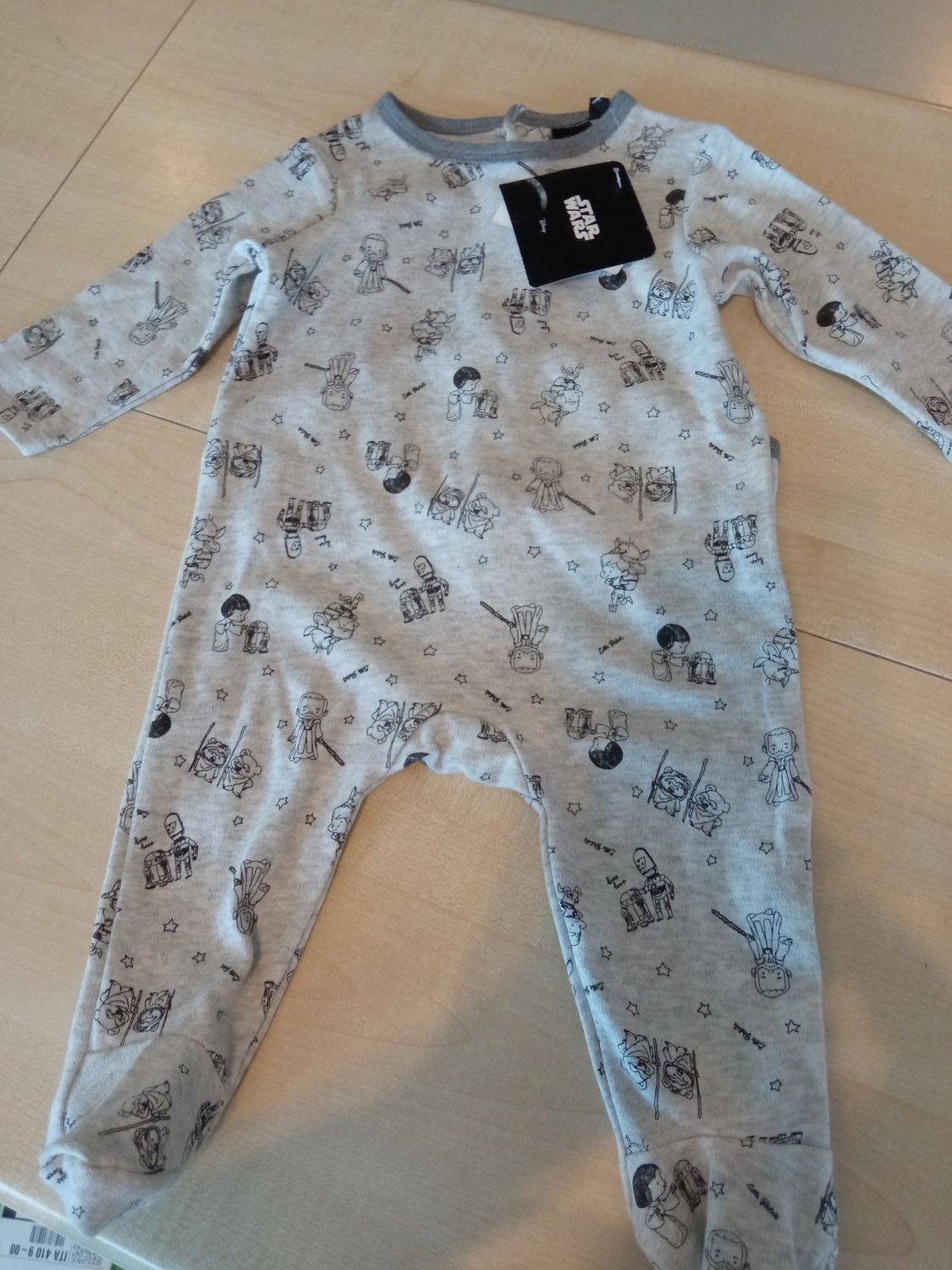 Tutina bimbo 6 mesi Star Wars nuova