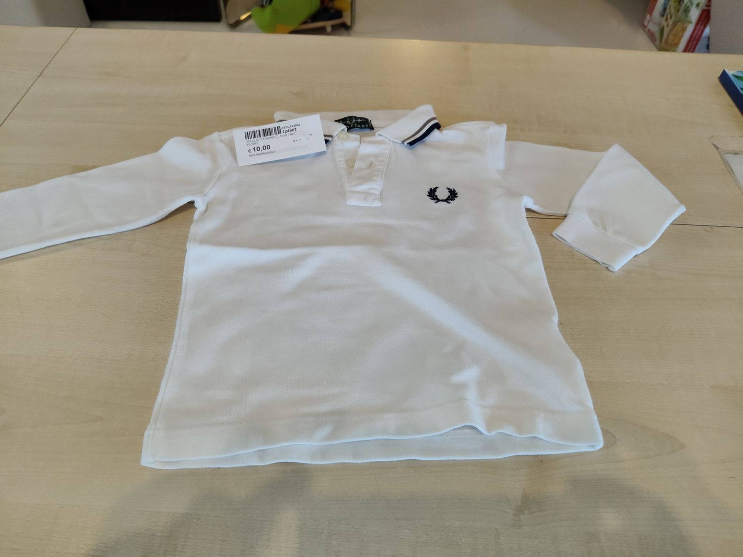Maglietta bimbo 2 anni Fred Perry