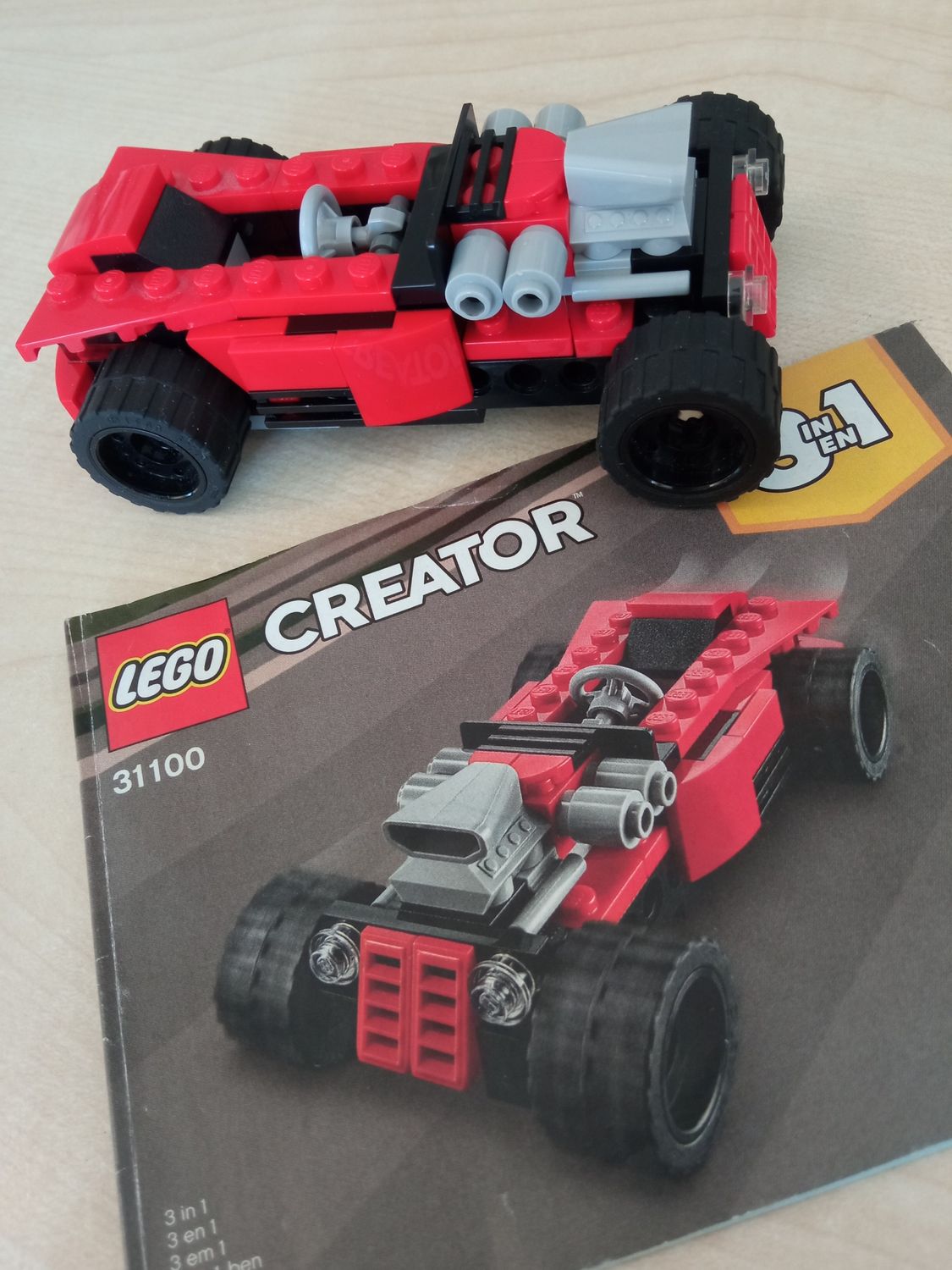 Lego macchinina 31100