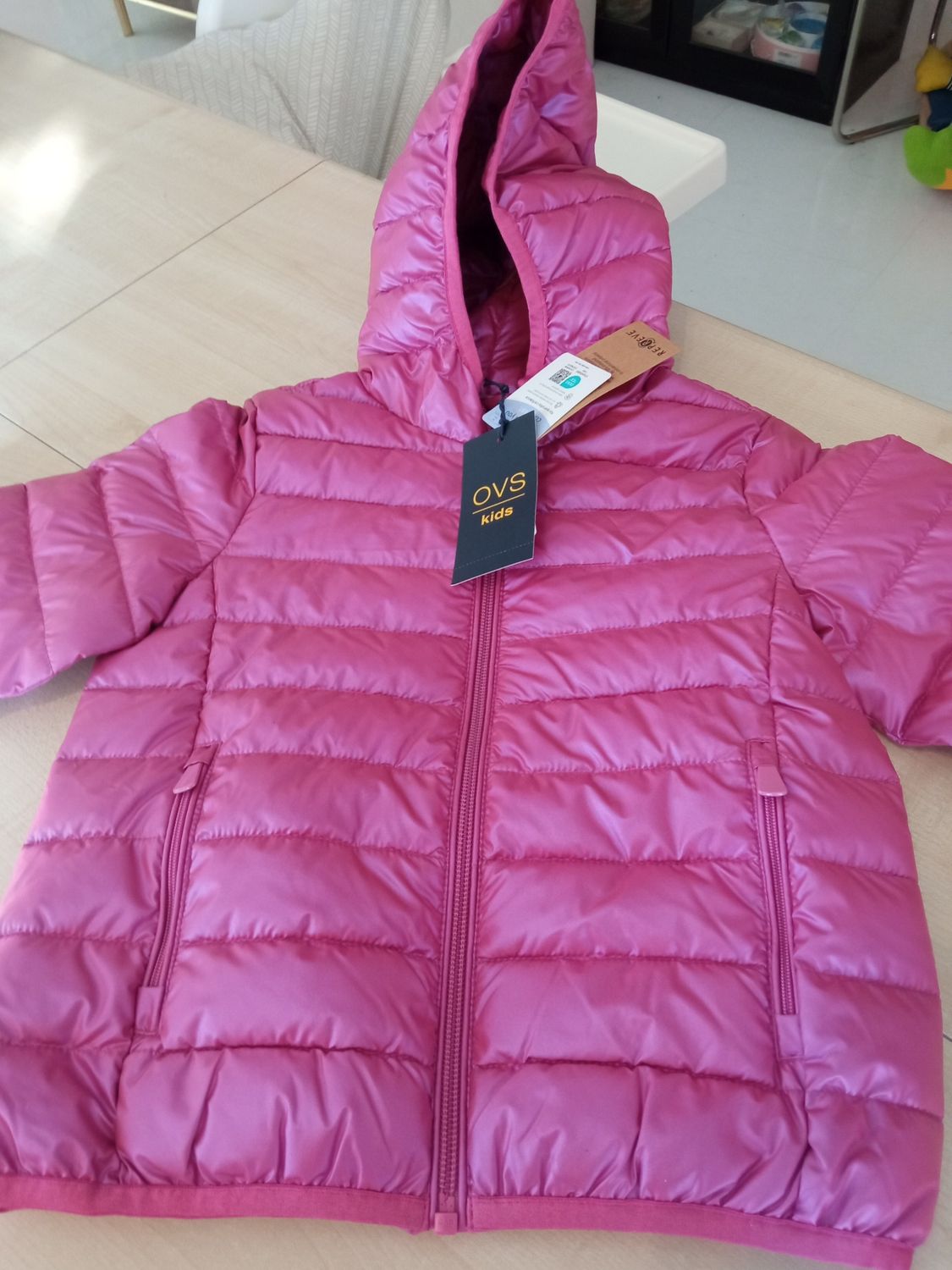 Giubbino bimba 4/5 anni Ovs nuovo
