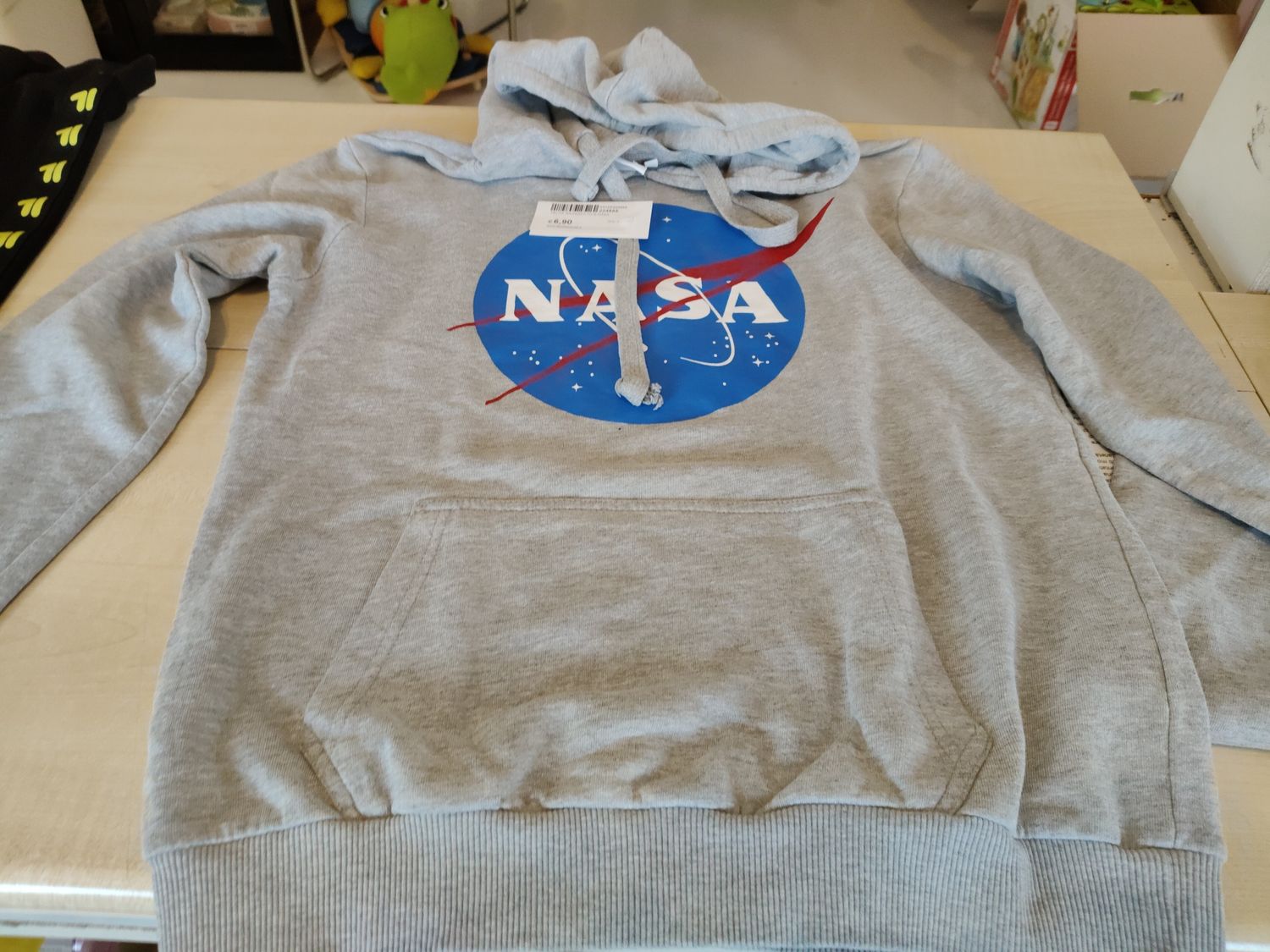 Felpa ragazzo tg S NASA