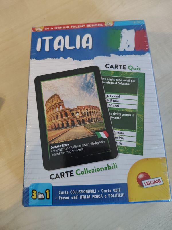Carte collezionabili Italia nuove