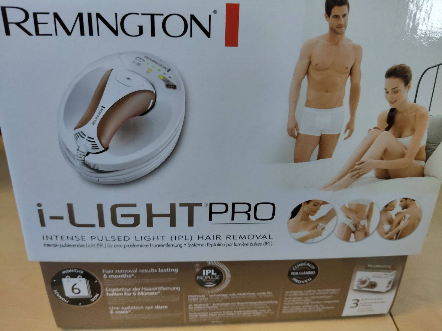 Epilatore I Light Pro Remington + lampada di ricambio