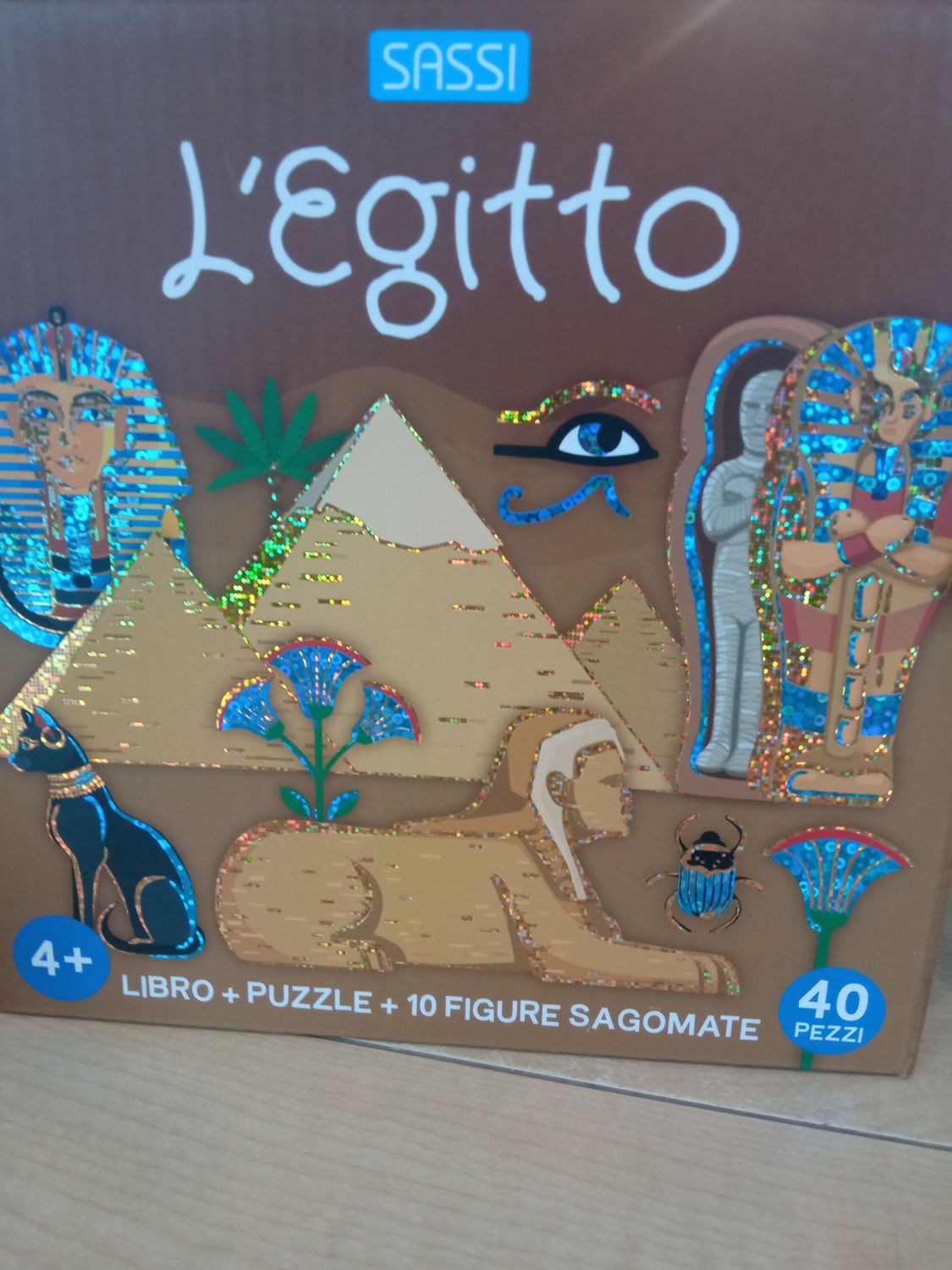 Libro + puzzle L'Egitto