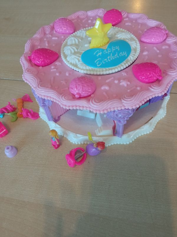 Torta delle principesse Polly Pocket