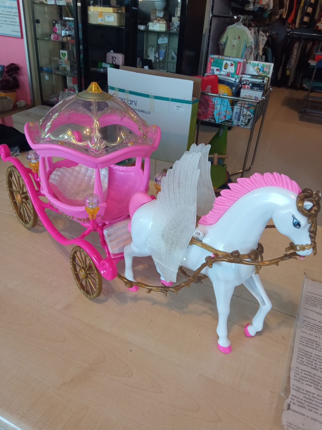 Carrozza con cavallo