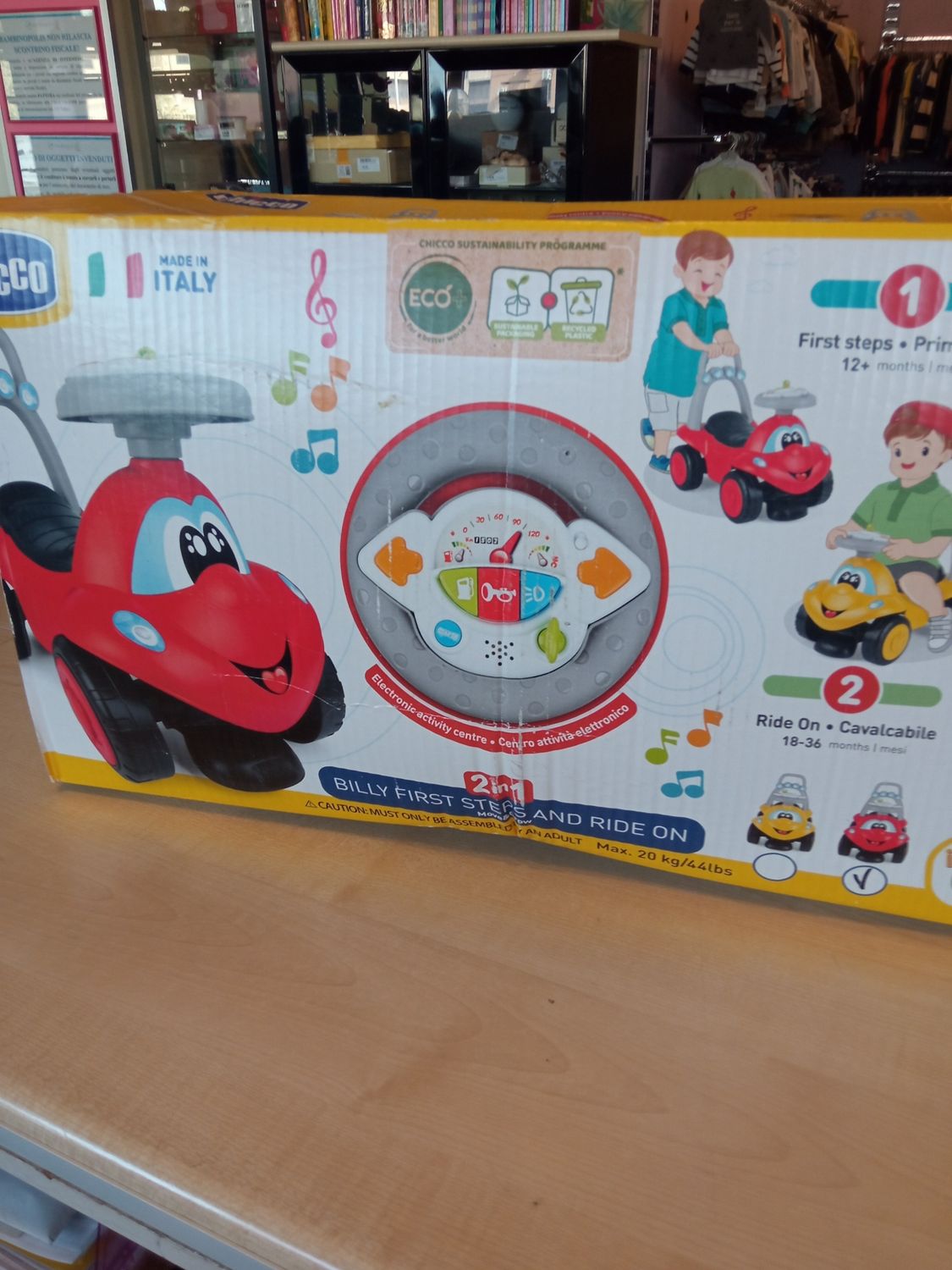 Prmi passi cavalcabile Chicco