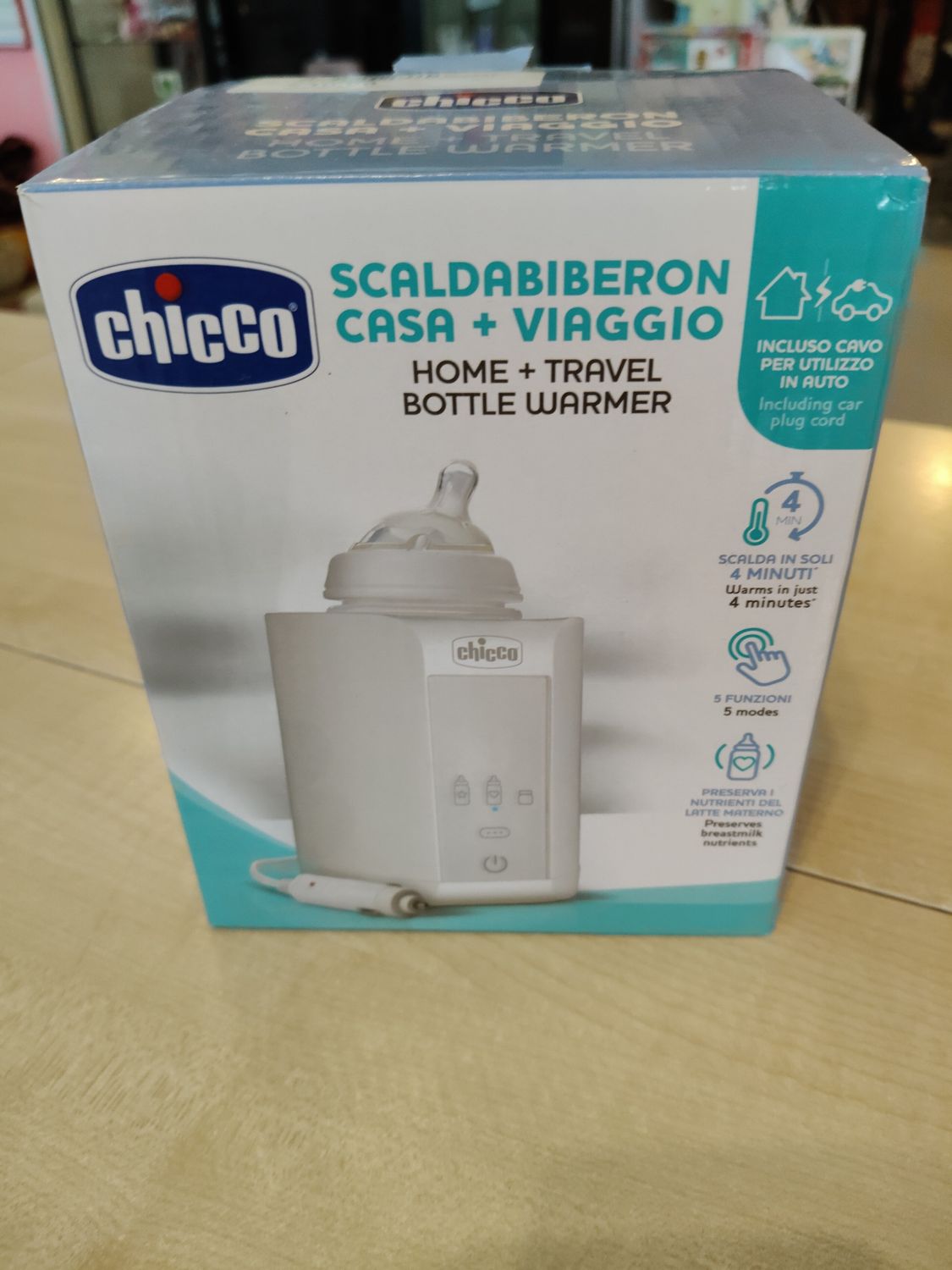 Scaldabiberon casa &amp; auto Chicco