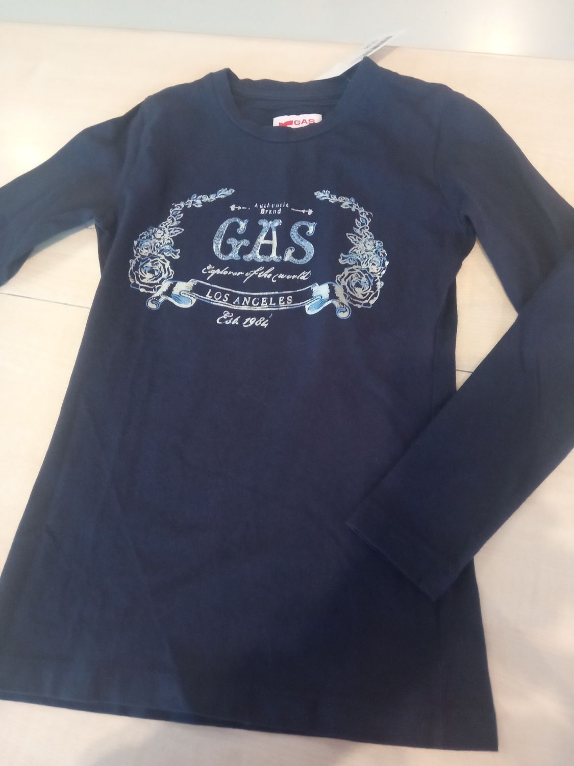 Maglietta bimba 8 anni Gas