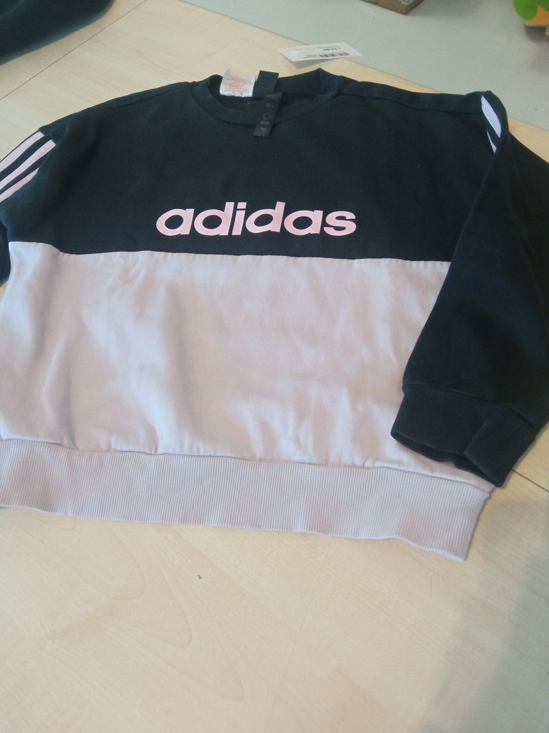Felpa bimba 7/8 anni Adidas
