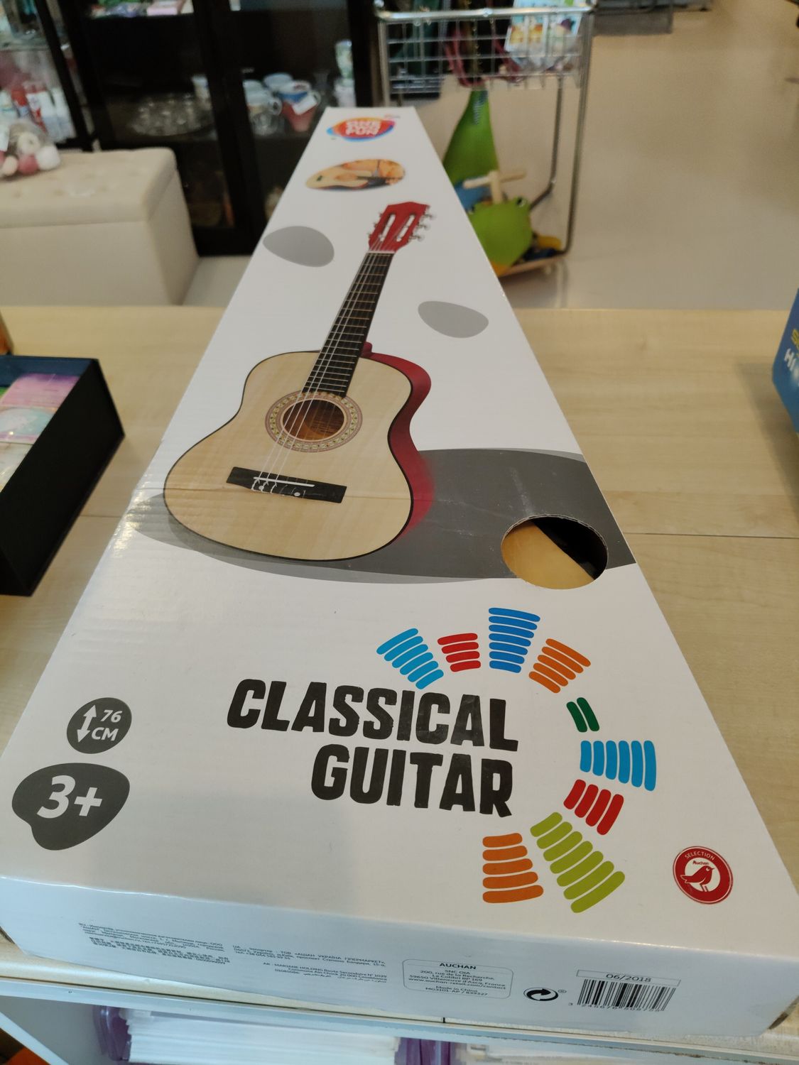 Chitarra classica 76 cm  3+