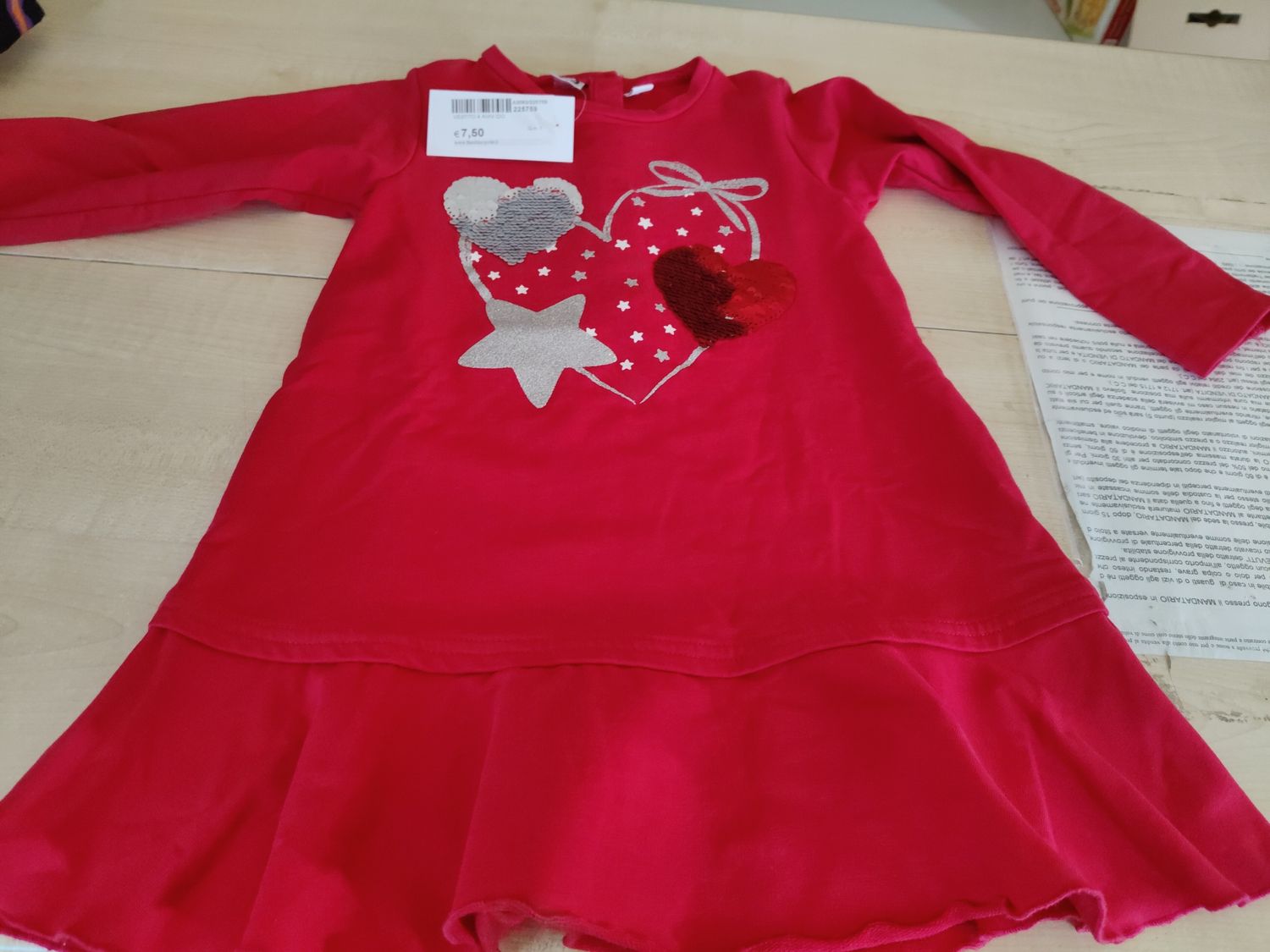 Vestito 4 anni Ido