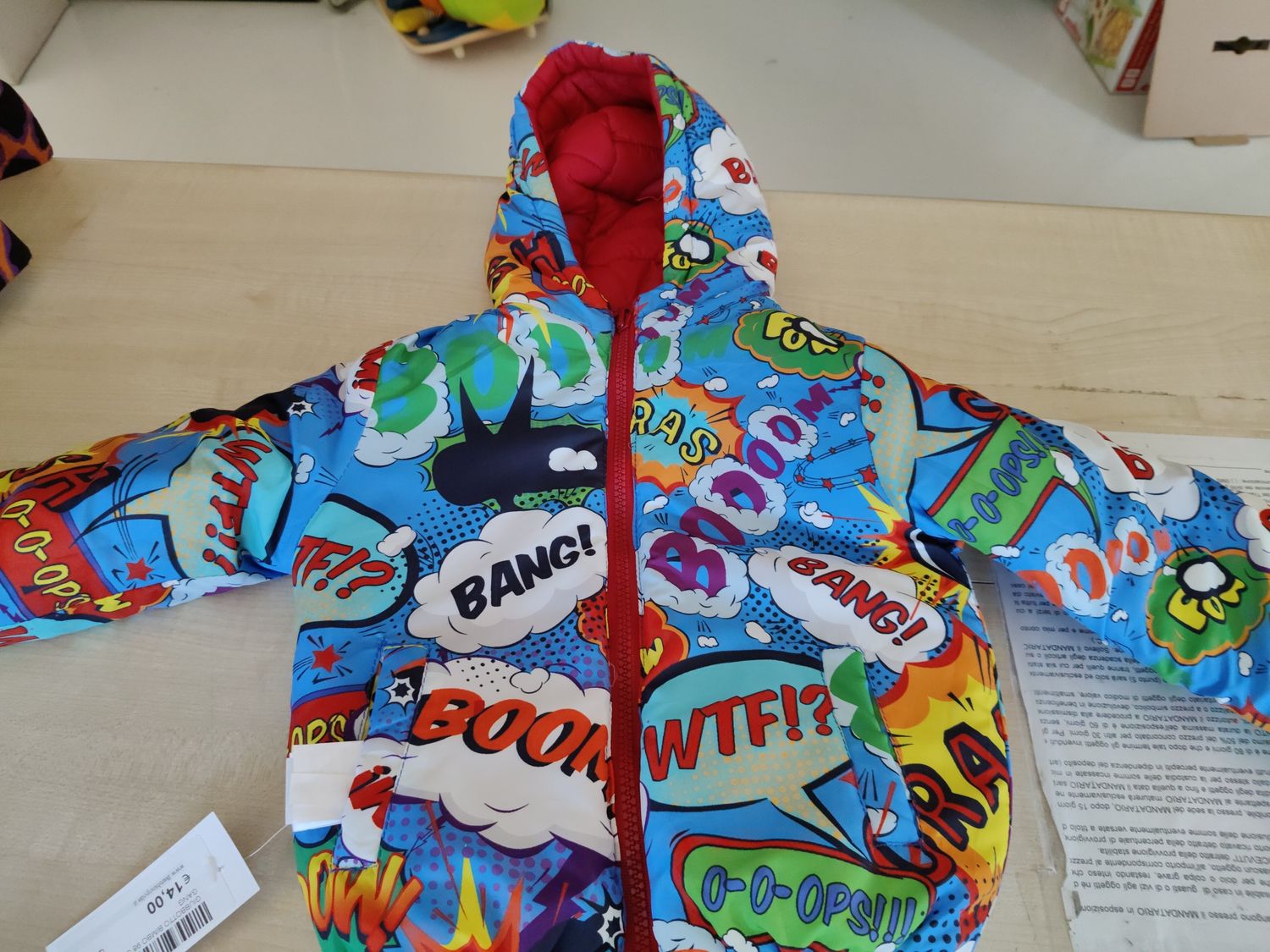 Giubbotto bimbo 98 cm Small Gang