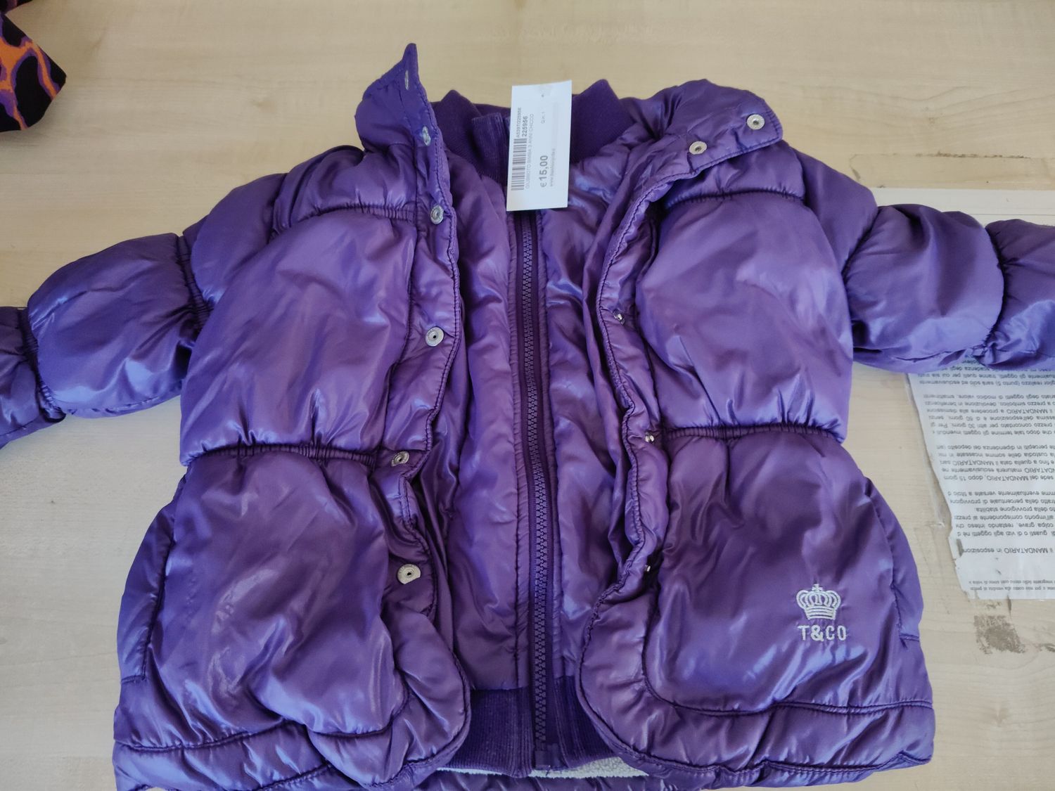 Giubbotto bimba 3 anni Chicco