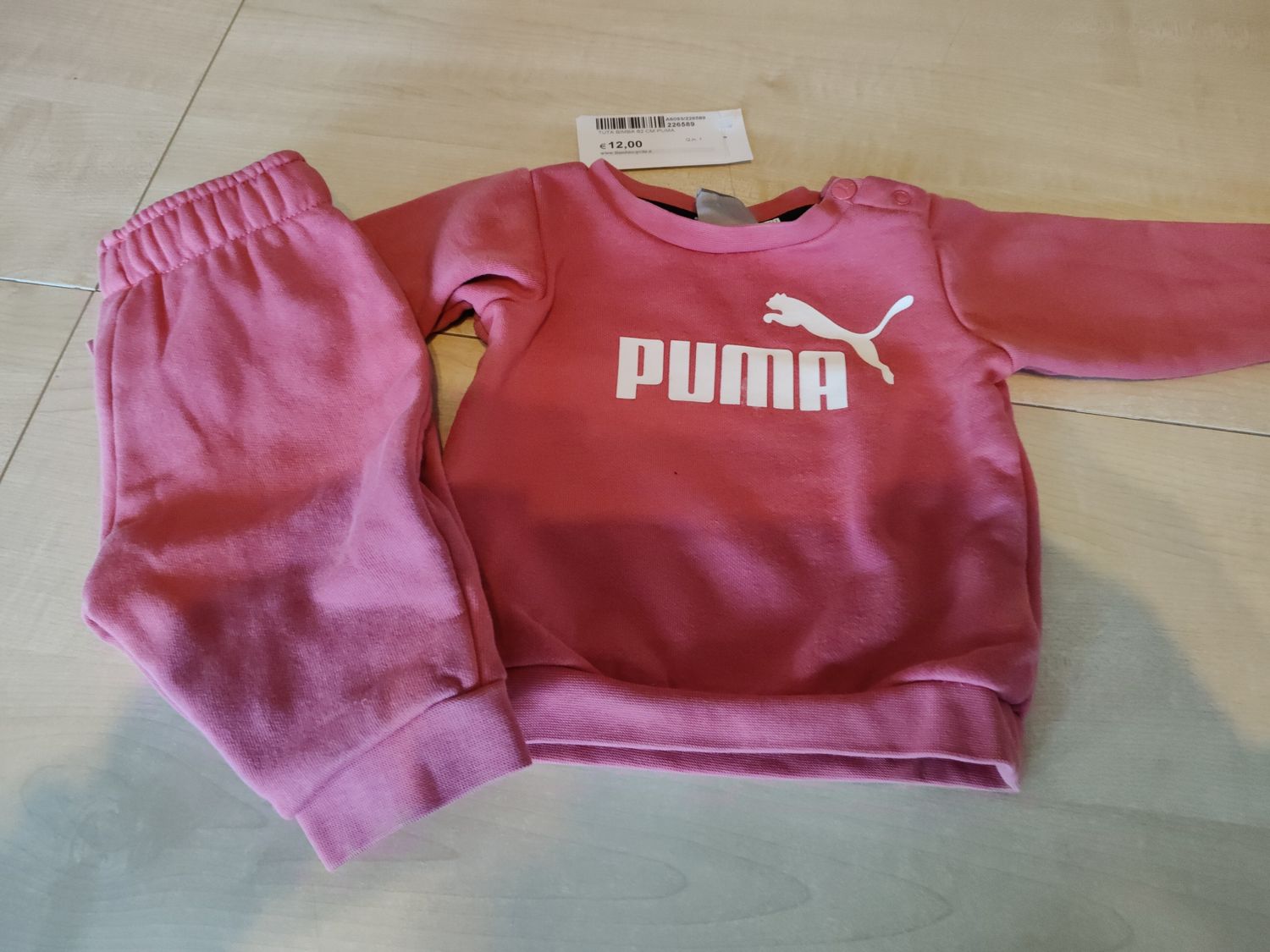 Tuta bimba 62 cm Puma