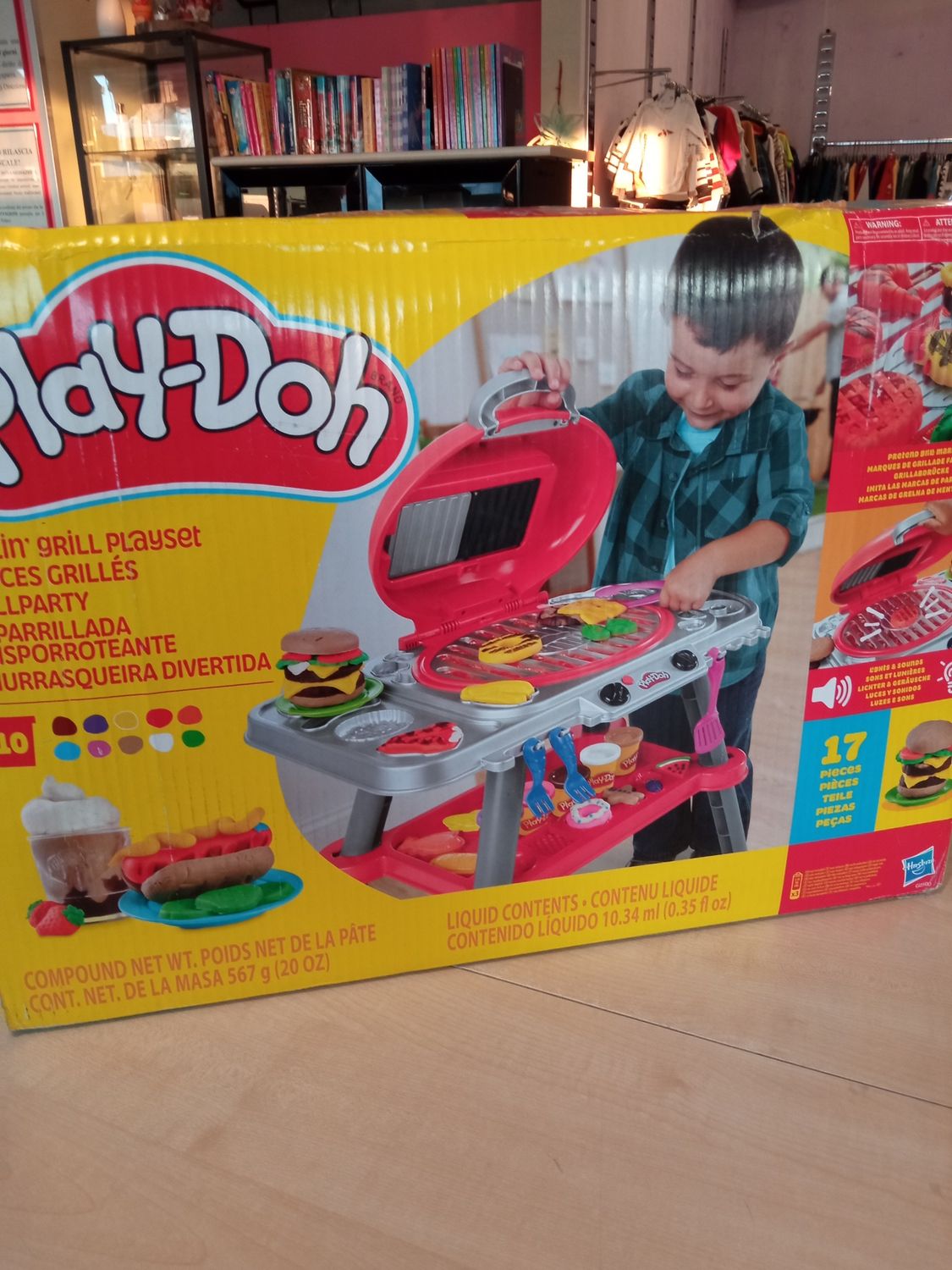 Play doh grill party