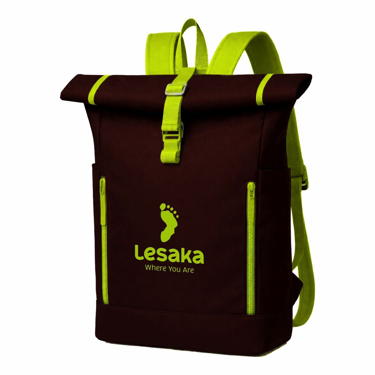 Roll Top Laptop Bag