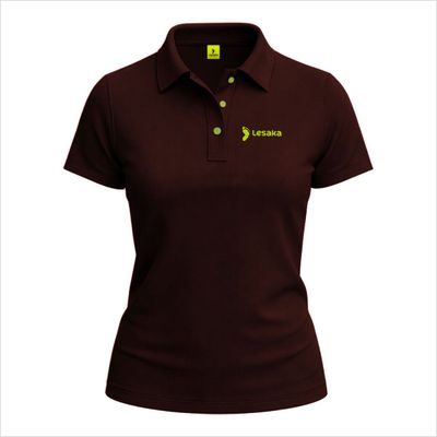 Ladies Earth Short Sleeve Golf Shirt