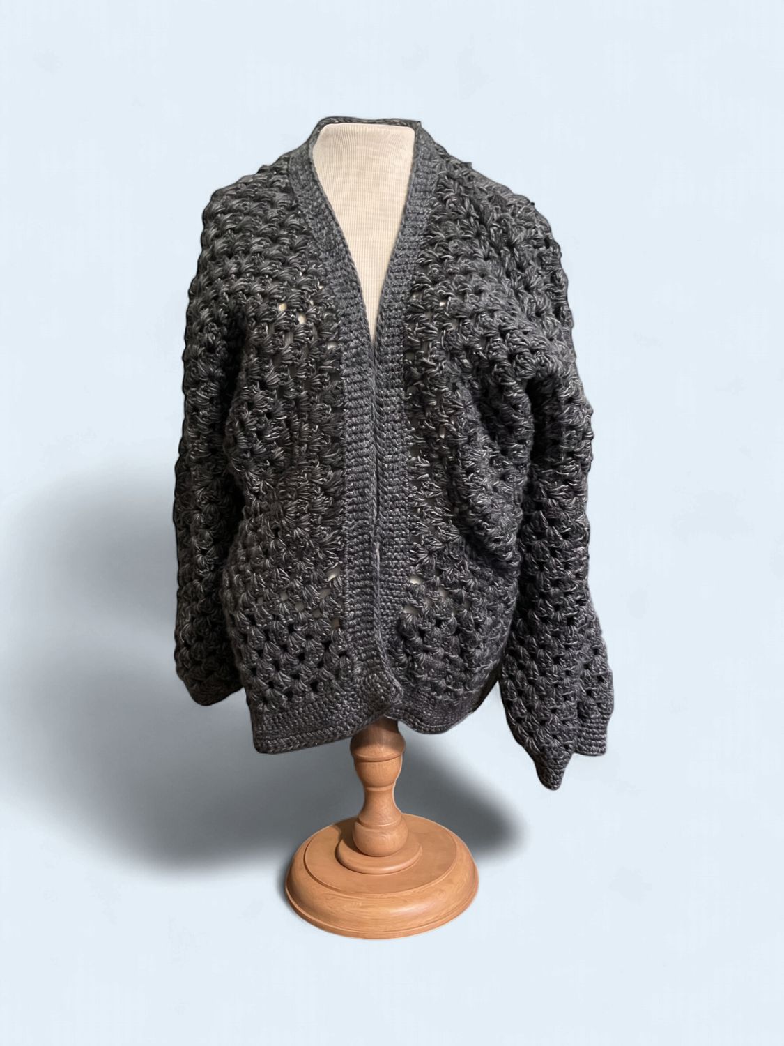 Hand crochet sweater