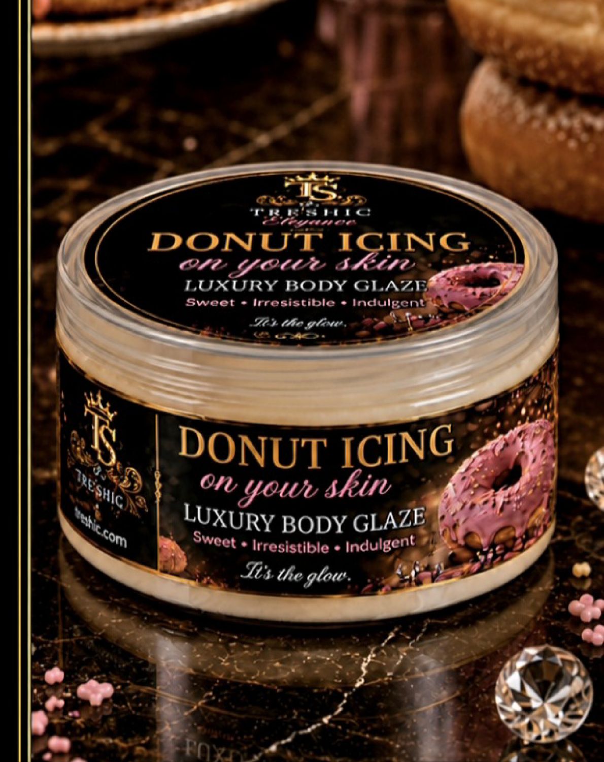 Donut Icing on the skin