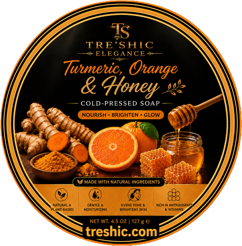 Turmeric,Orange n Honey Soap