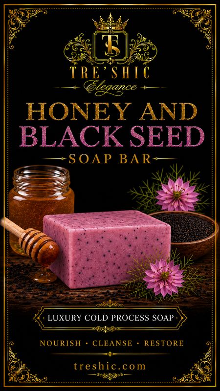 Honey & Black Seed Bar Soap