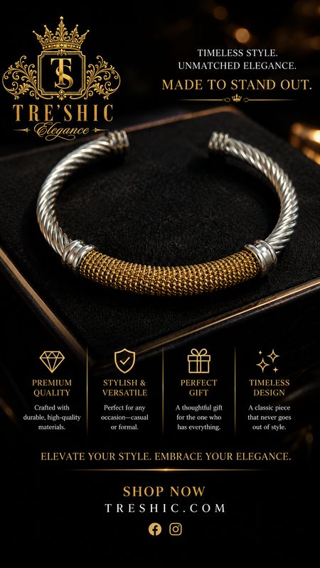 Bracelets  wire twist with mesh .gold\silver