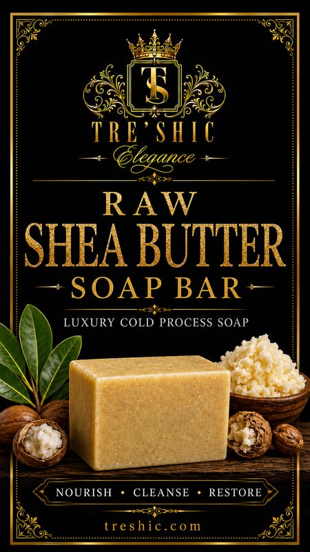 Raw Shea ButterBar Soap