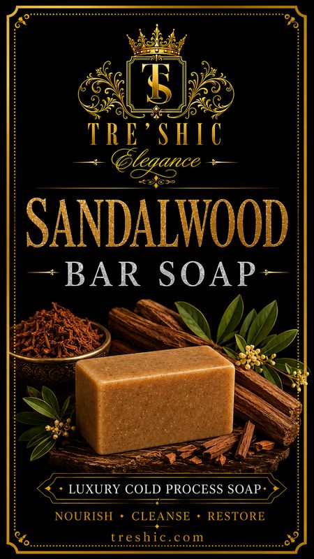 Sandalwood  Cold Pressed  Soap