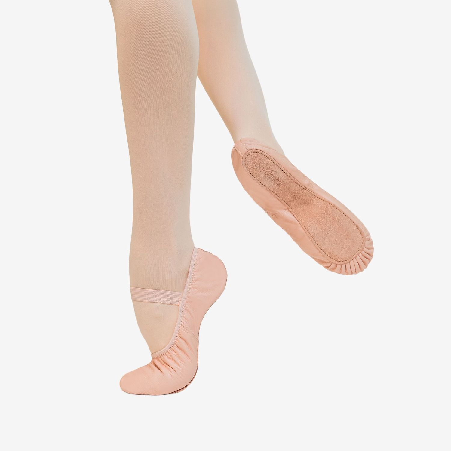 Bella Leather Ballet Shoe - Child, Color: Pink, Size: 6S (child)