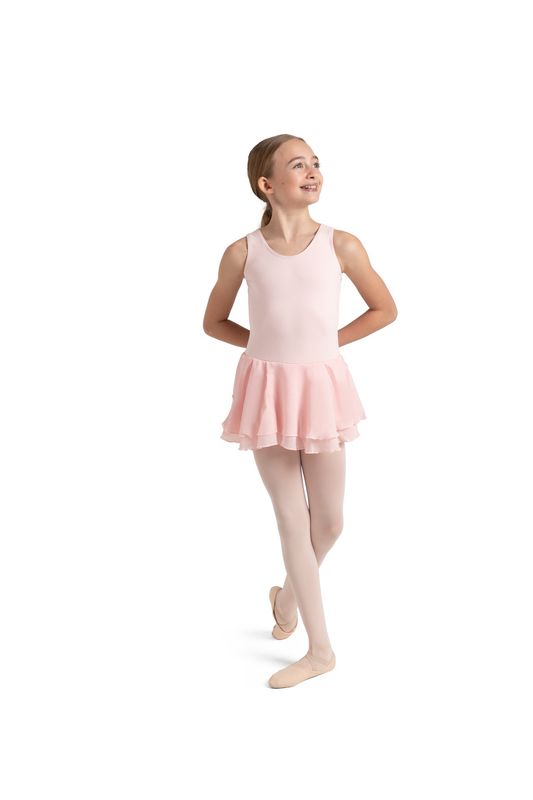 Capezio Classics Double Layer Skirt Tank Dress - Girls