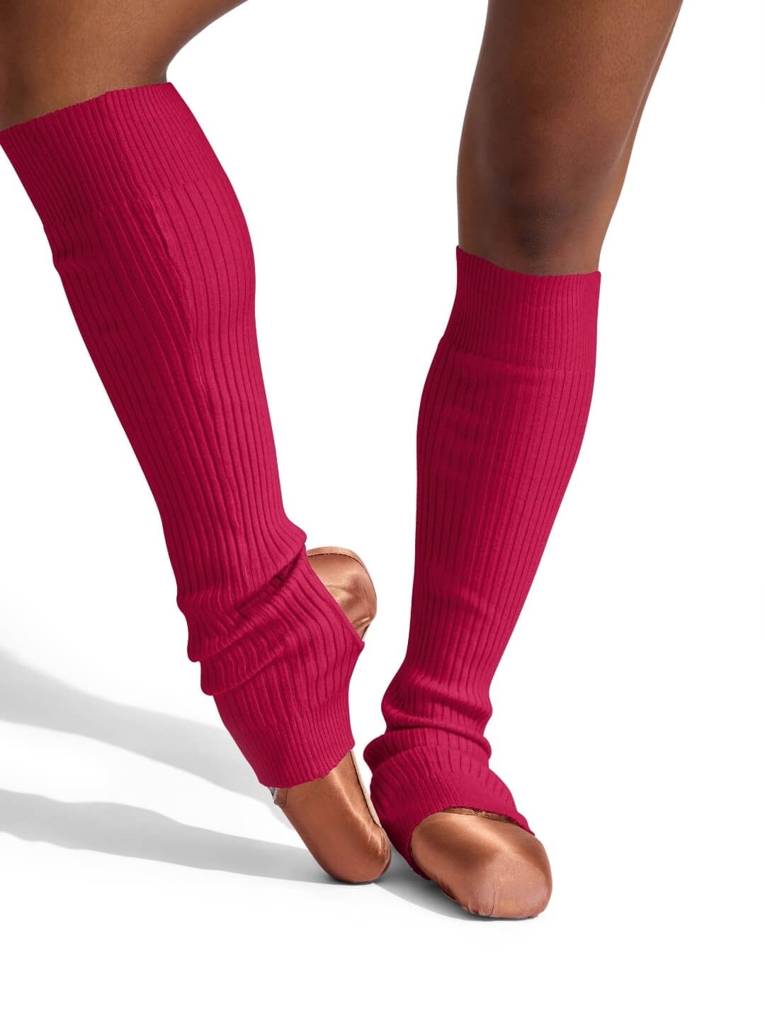 Mise-En-Scene Lee Leg Warmer, Color: Red Bud, Size: One Size