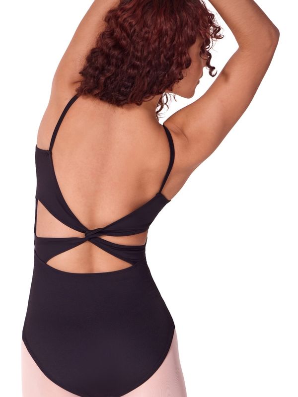 Soft Elegance Camisole Leotard with Twist Back