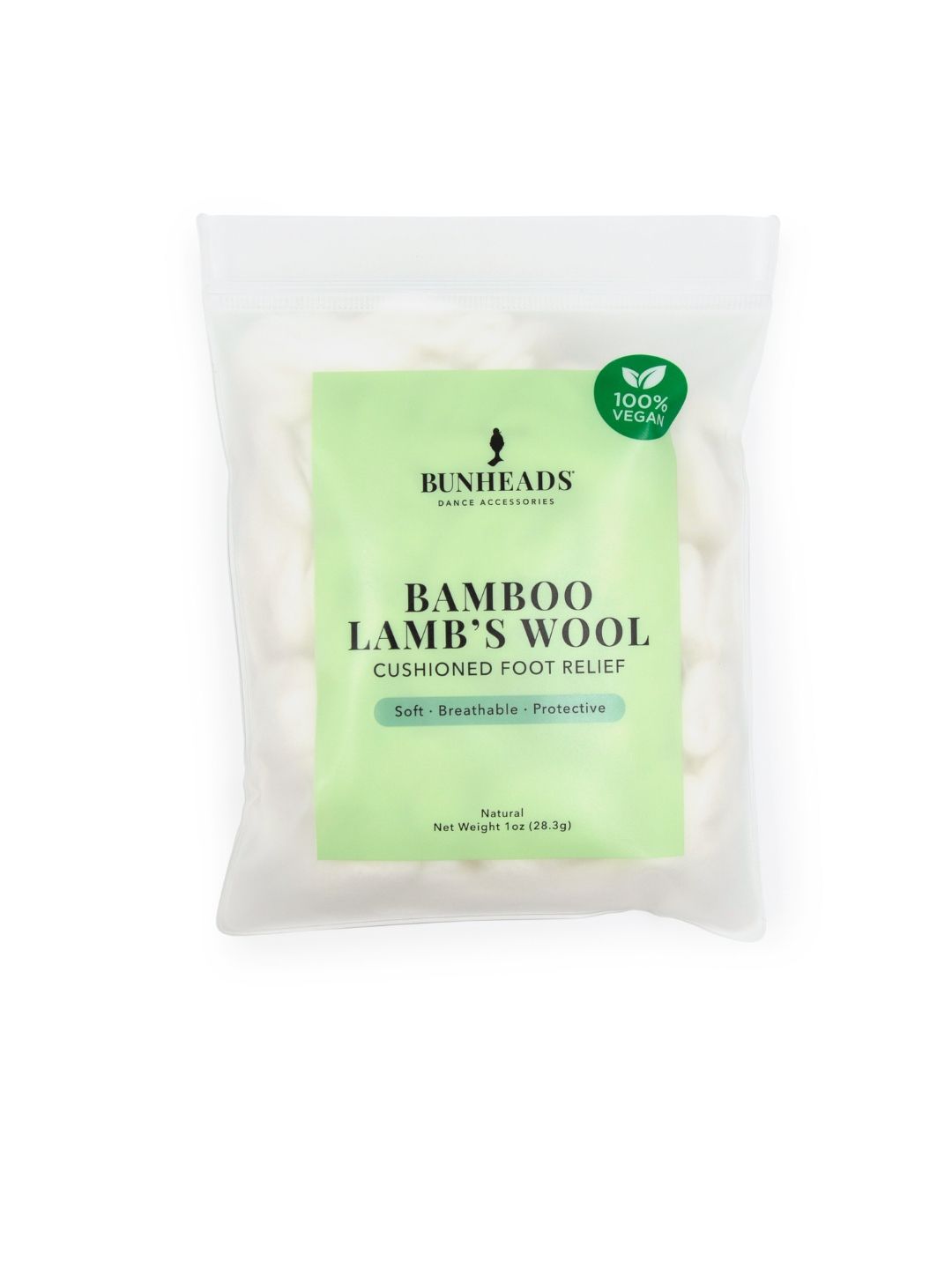 Bamboo Lamb's Wool, Color: Natural, Size: One Size