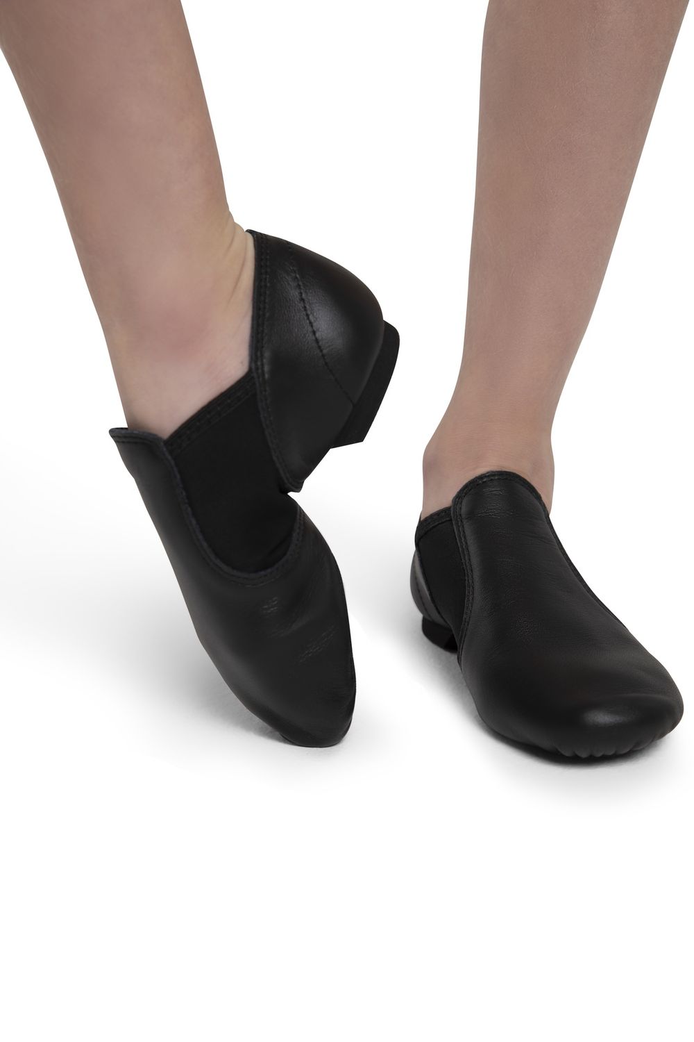 E-Series Jazz Slip On - Child, Color: Black, Size: Child 12, Width: M